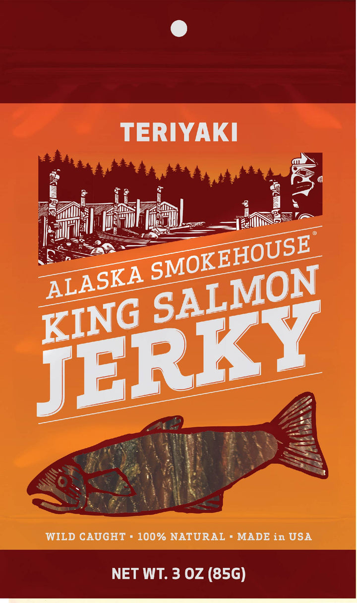 Teriyaki Salmon Jerky