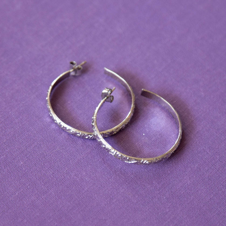 Vintage Silver Hoops - Variety