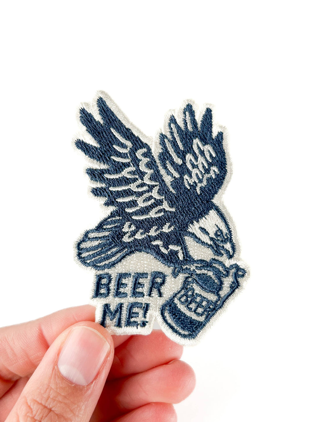 Beer Me Eagle - Embroidered Patch