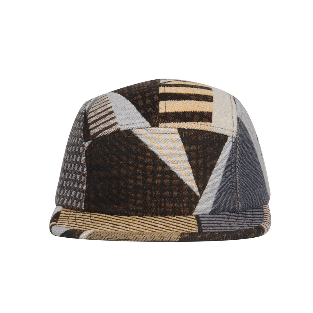 Random Patch Jacquard 5 Panel Hat