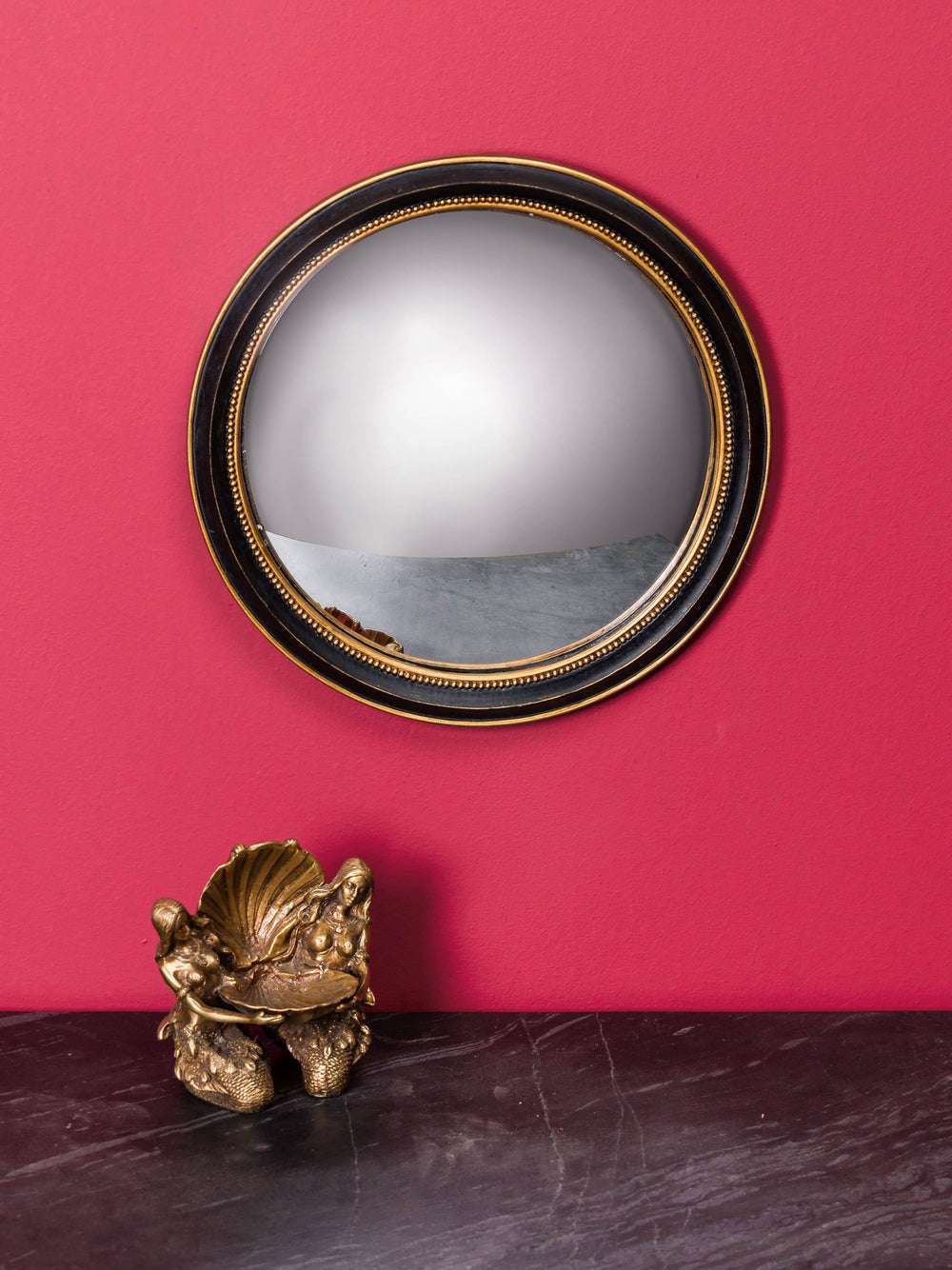 Large Minimalist Convex Mirror - BUNKHAUS