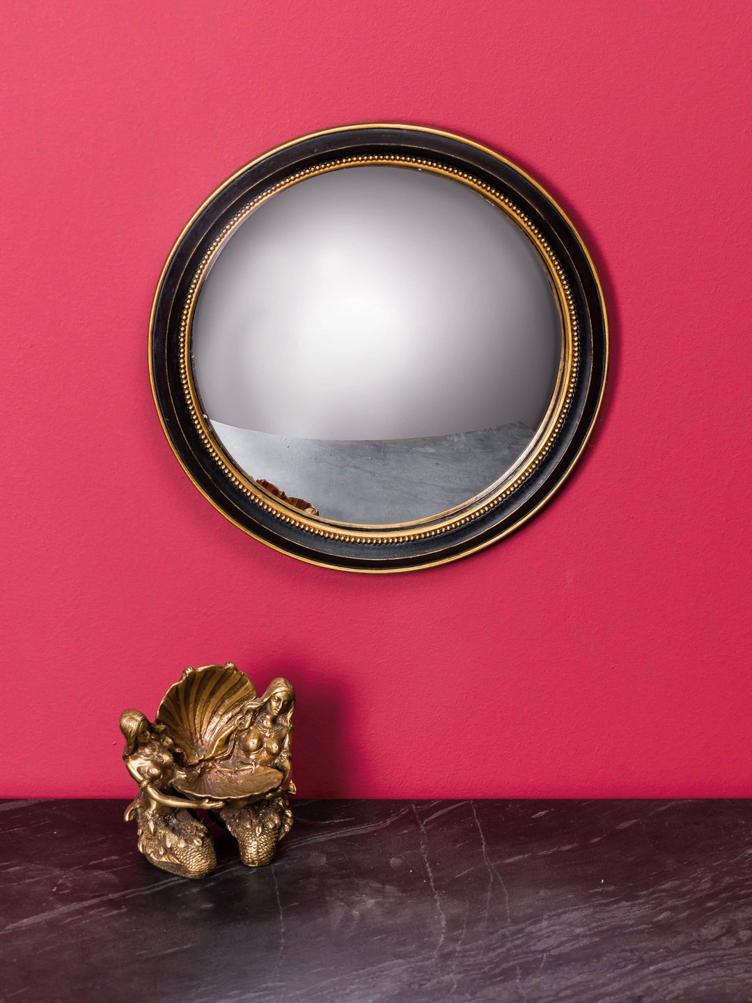 Large Minimalist Convex Mirror - BUNKHAUS