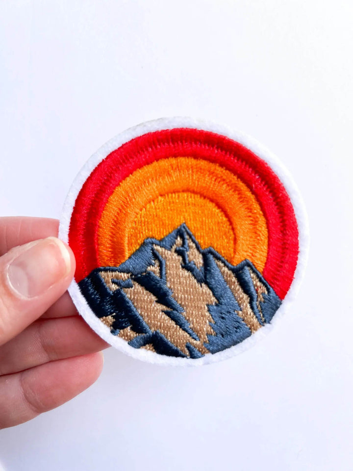 Mountain Iron on Patch - BUNKHAUS