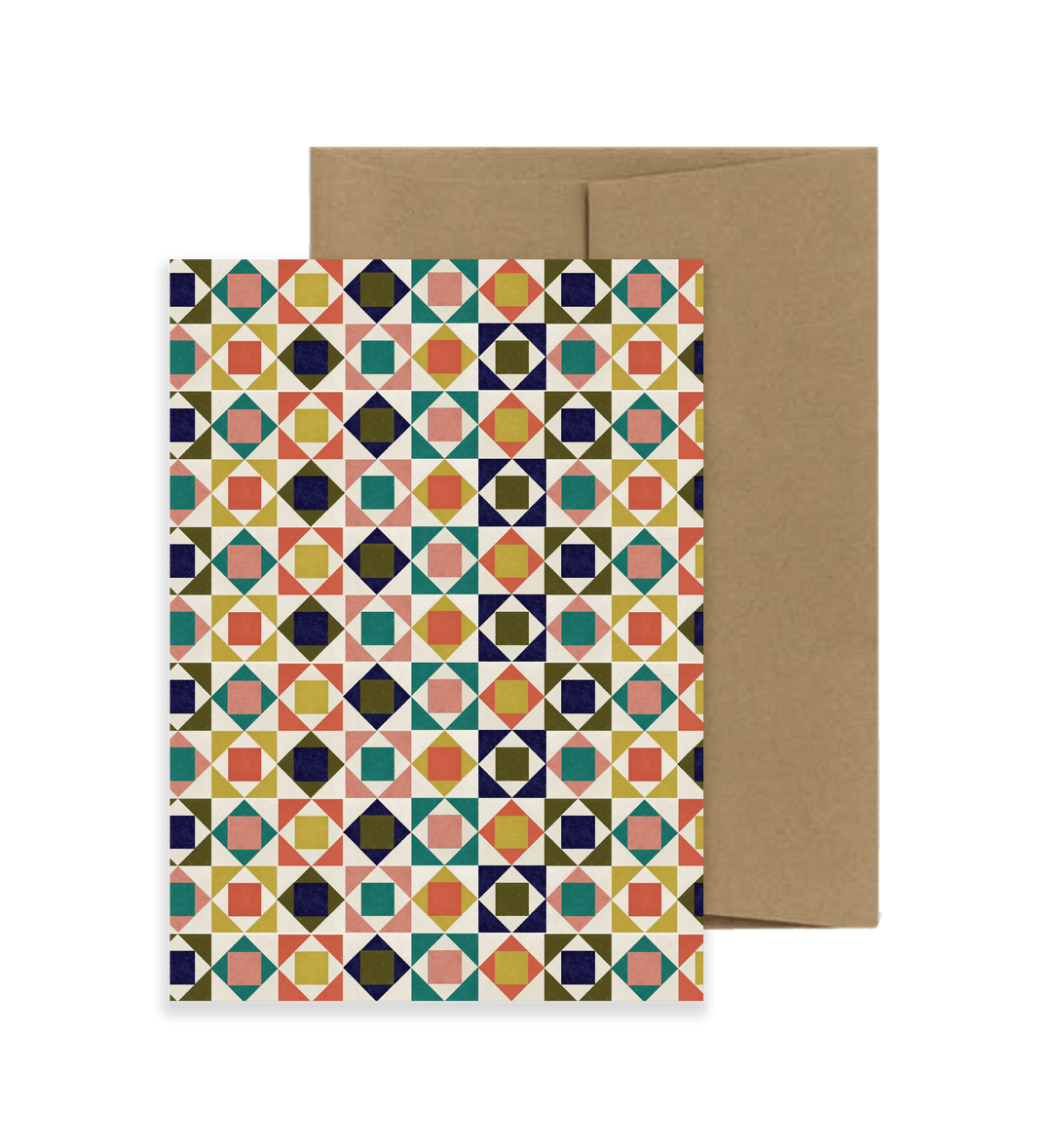 Greeting Card - Carnival Tile - BUNKHAUS