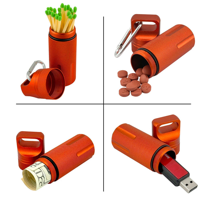 Waterproof Aluminum Storage Tubes