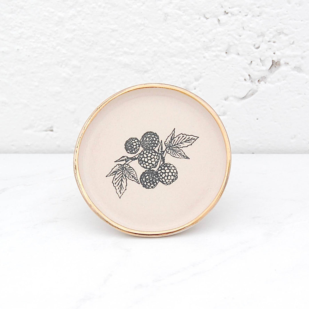 Raspberry Decor Dish - BUNKHAUS