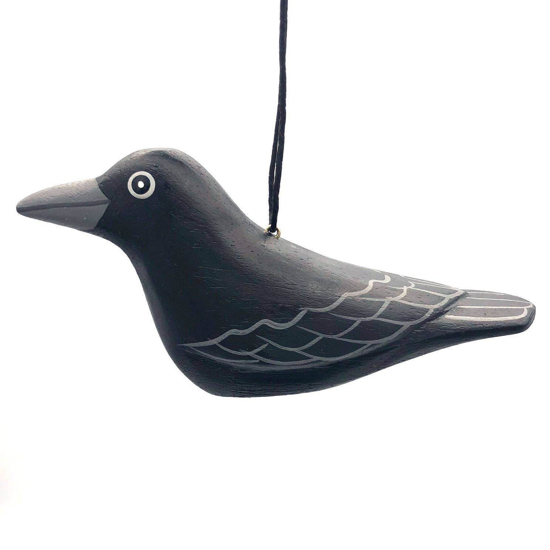 Crow Balsa Ornament - BUNKHAUS