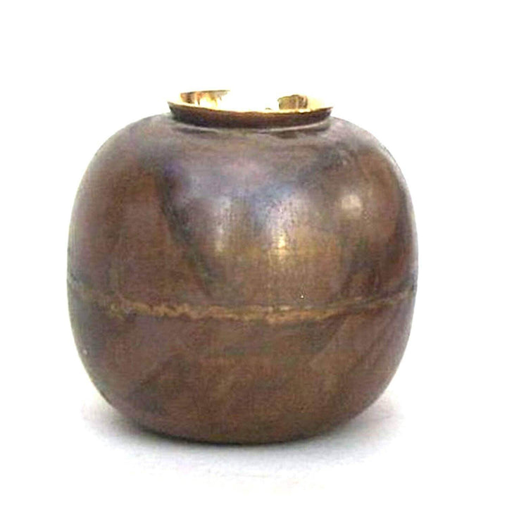 Solid Iron Round Vase - BUNKHAUS