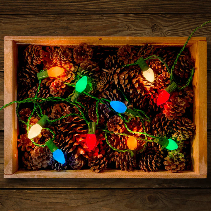 Vintage-Style C7 LED Christmas Lights — Classicolor