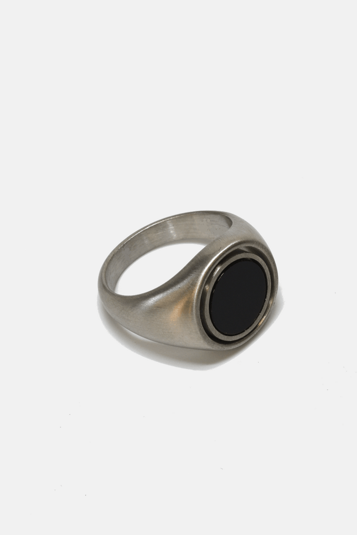 Reversible Tiger Eyes/Onyx Ring - BUNKHAUS