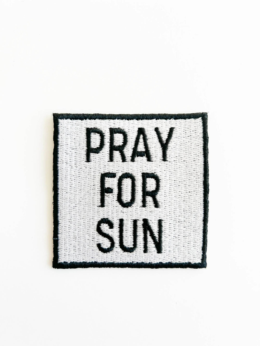 Pray for Sun Iron on Patch - BUNKHAUS