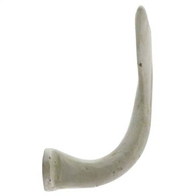Whale Tail Wall Hook - Antique White