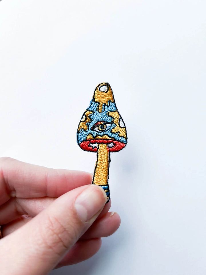 Mushroom Iron on Patch - BUNKHAUS