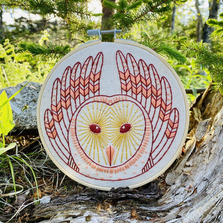 Embroidery Kit - Barn Owl - BUNKHAUS