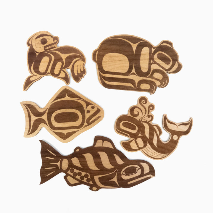 Trickster Co. — Alder Wood Plaques