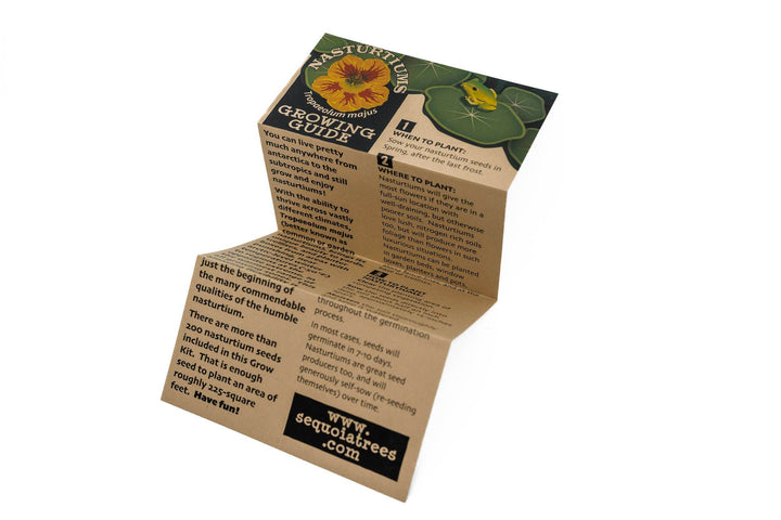 Nasturtium - Flower Seed Grow Kit - BUNKHAUS