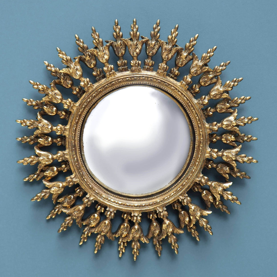 Antique Sun Convex Mirror - BUNKHAUS