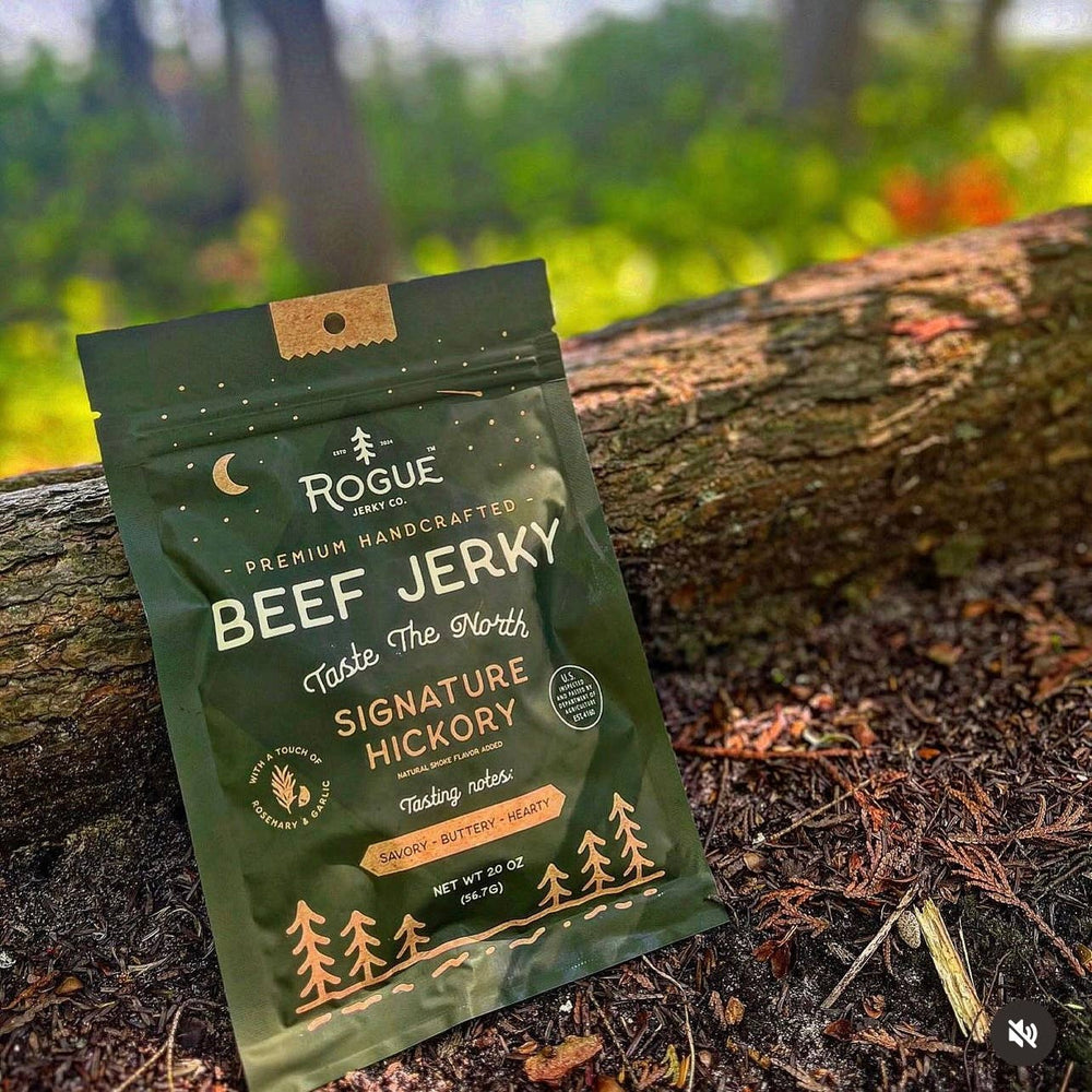 Signature Hickory Beef Jerky Rogue Jerky Co.