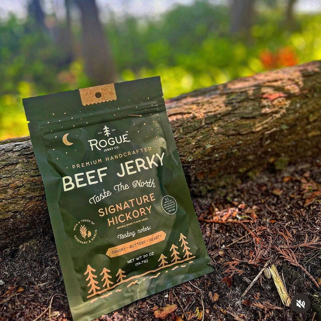 Signature Hickory Beef Jerky Rogue Jerky Co.