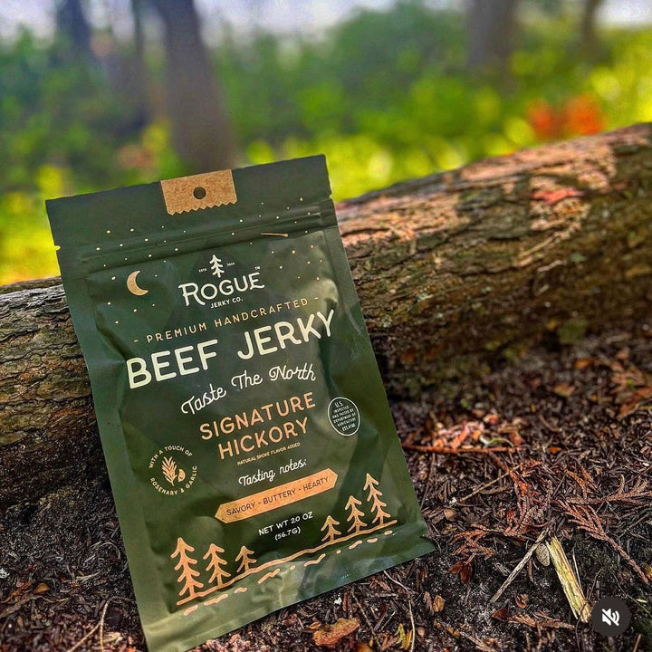 Signature Hickory Beef Jerky Rogue Jerky Co.