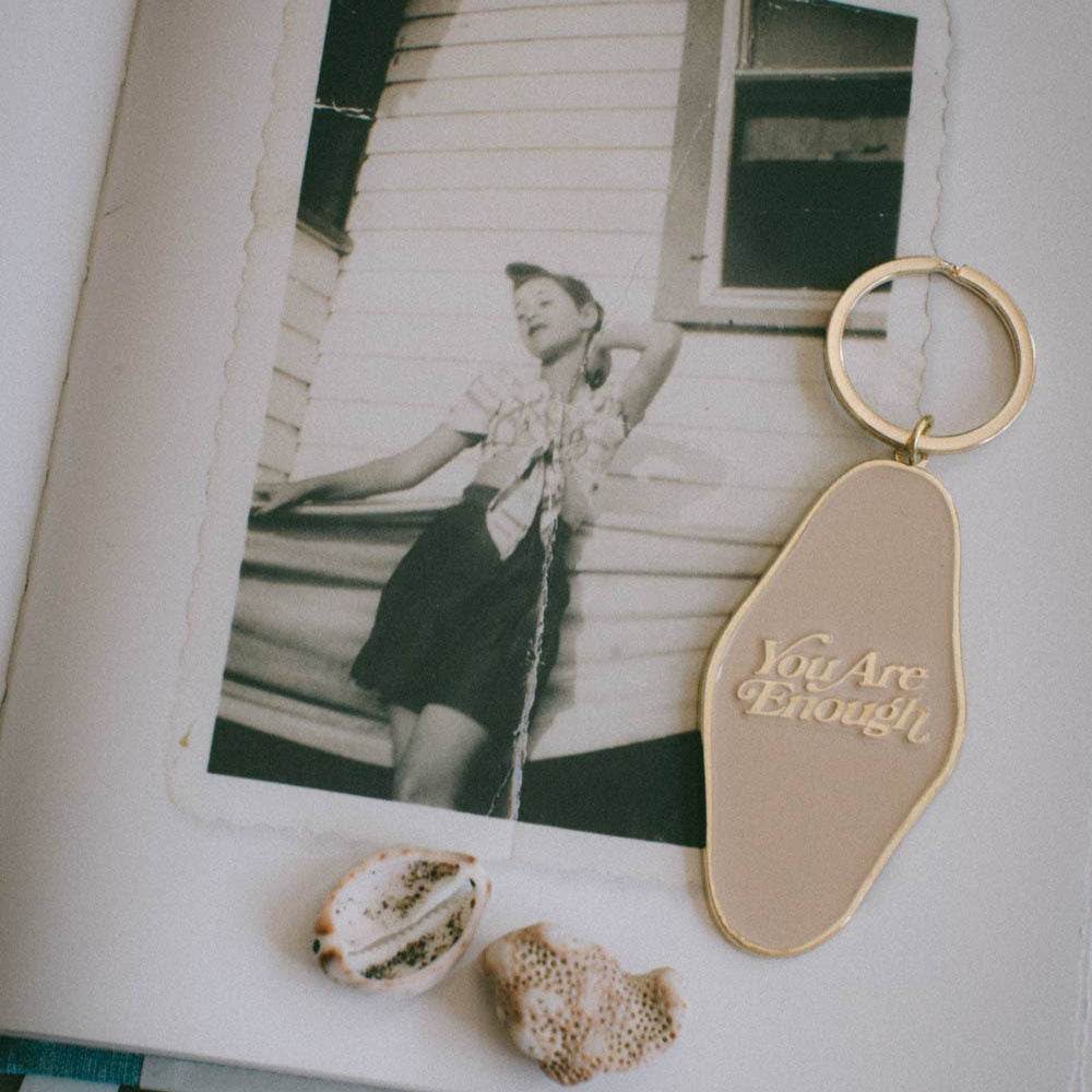 You Are Enough Keychain - BUNKHAUS