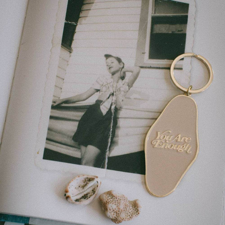 You Are Enough Keychain - BUNKHAUS