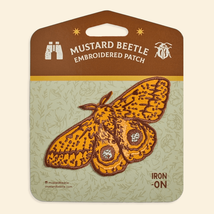 IO Moth Iron on Patch - BUNKHAUS