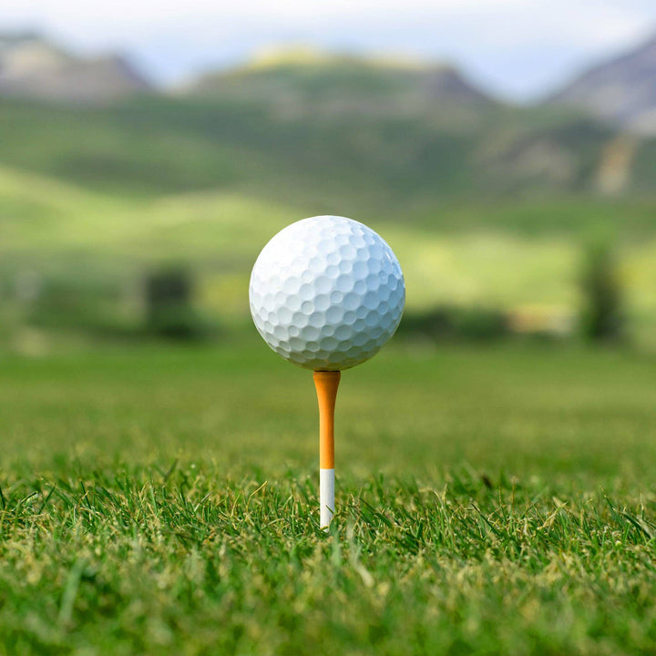 Royal Reds Golf Tees - 50 Bamboo 2¾ Inch