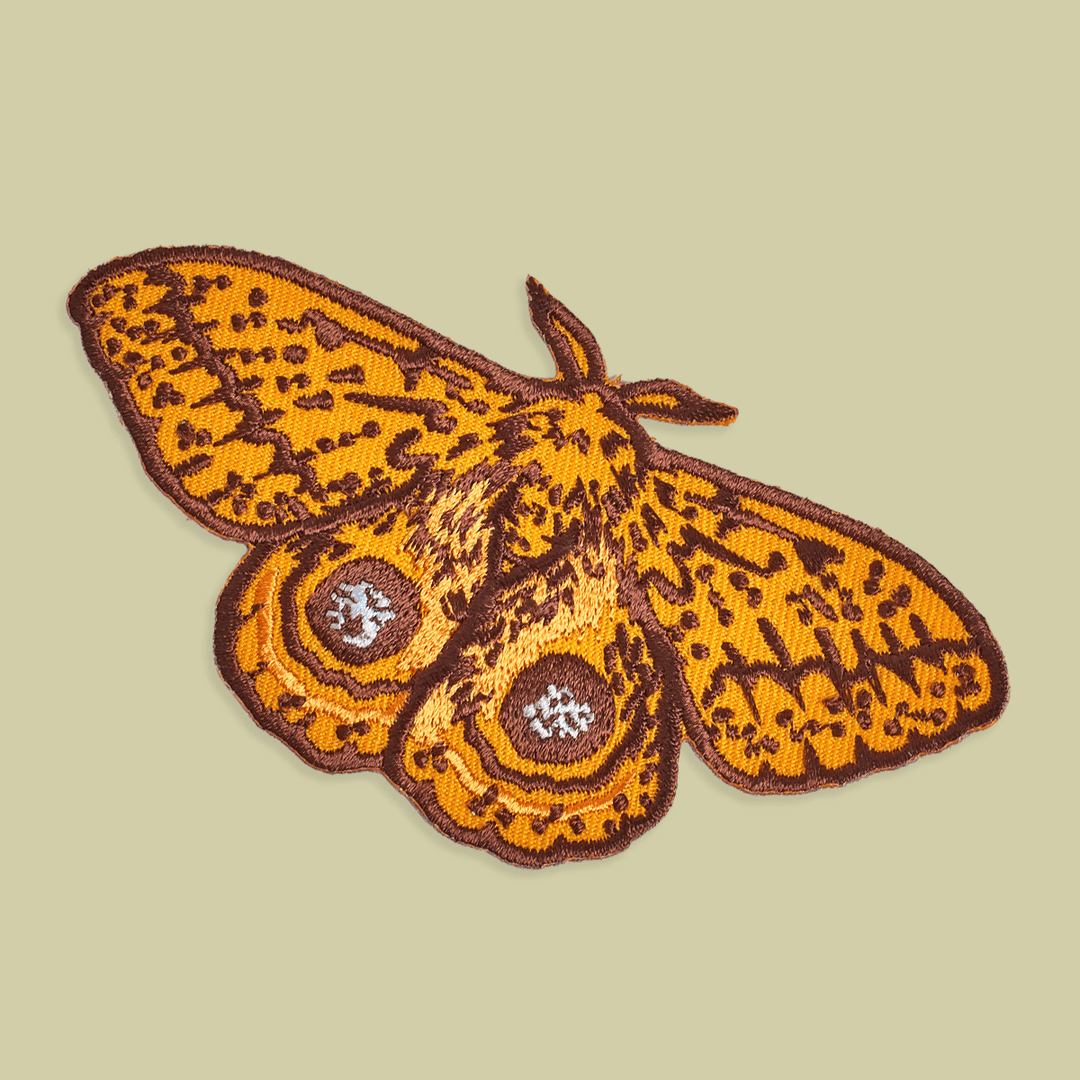 IO Moth Iron on Patch - BUNKHAUS