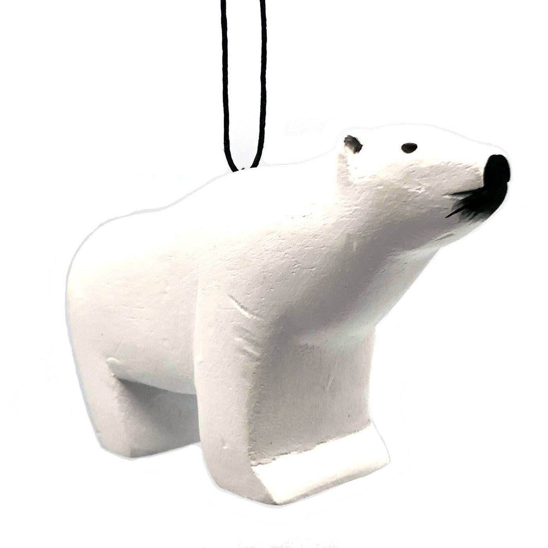 Polar Bear Balsa Ornament - BUNKHAUS