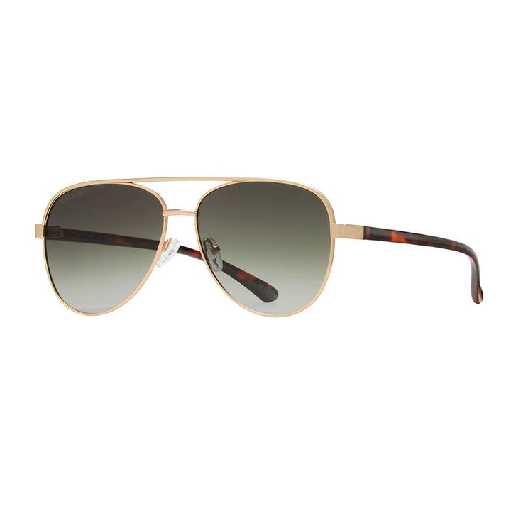 Blue Planet — Jesse in Matte Gold / Brown Tortoise