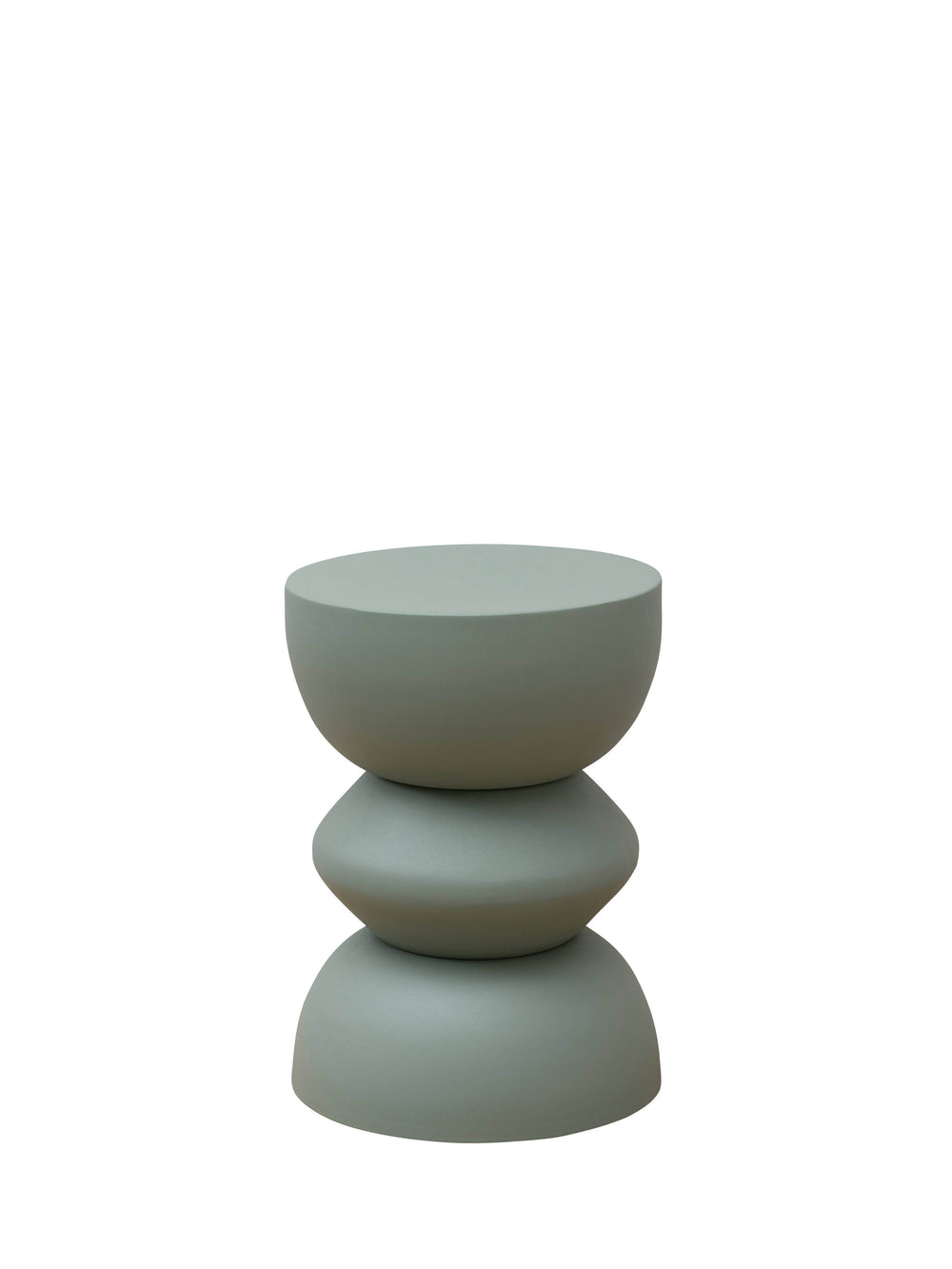 Grey blue side table Forms - BUNKHAUS
