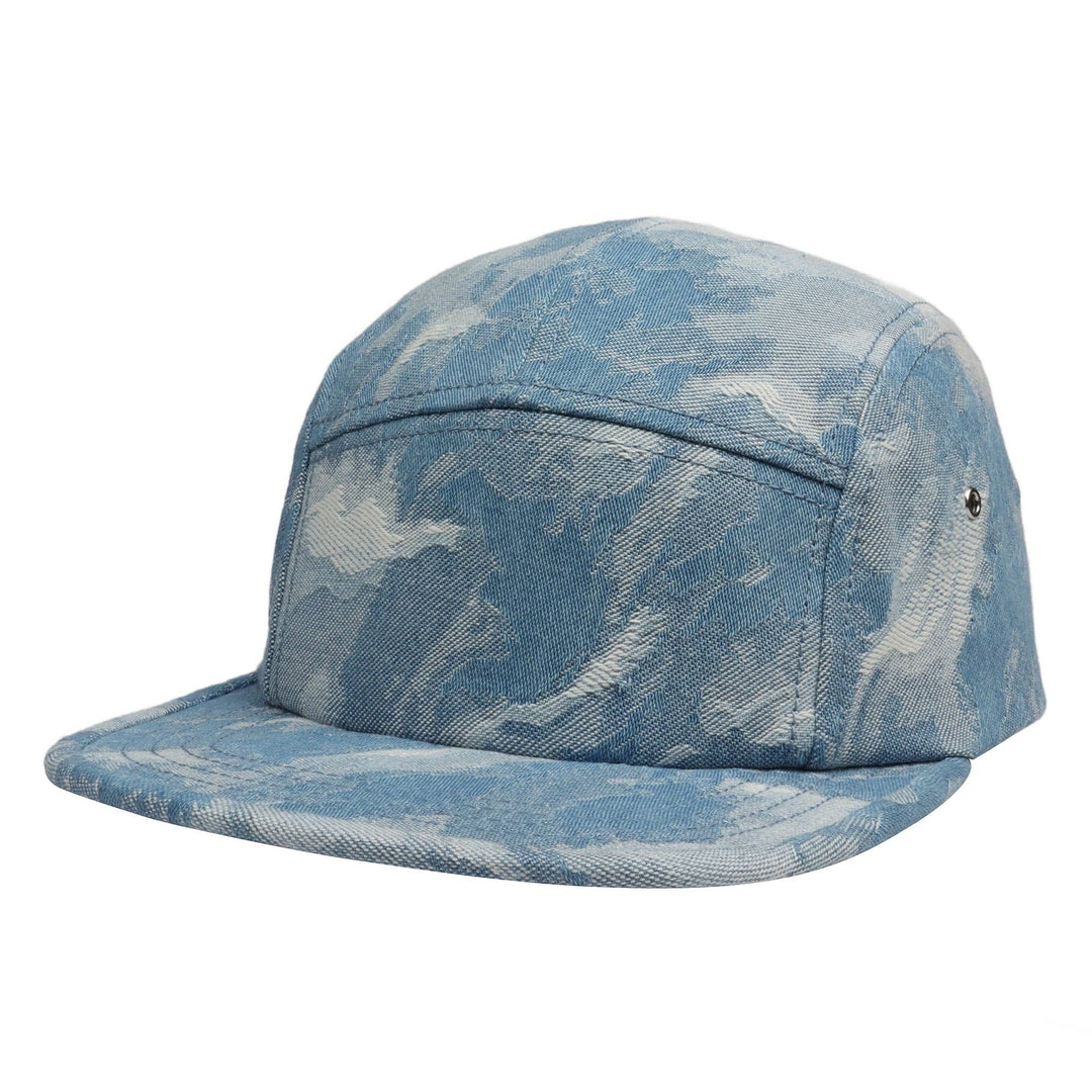 Clouds Washed Denim 5-Panel Hat