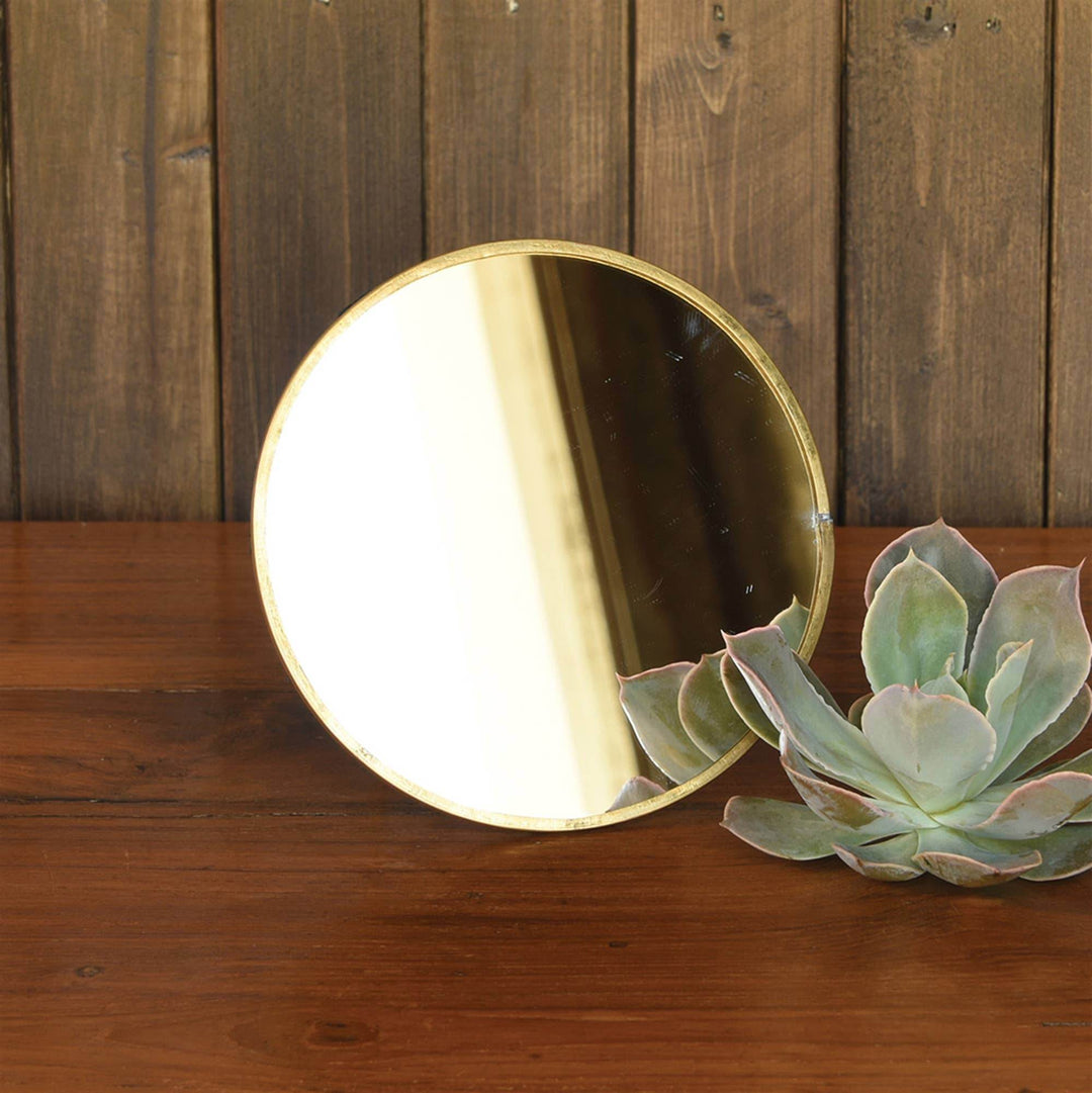 Brass Monroe Easel Mirror - Large - BUNKHAUS