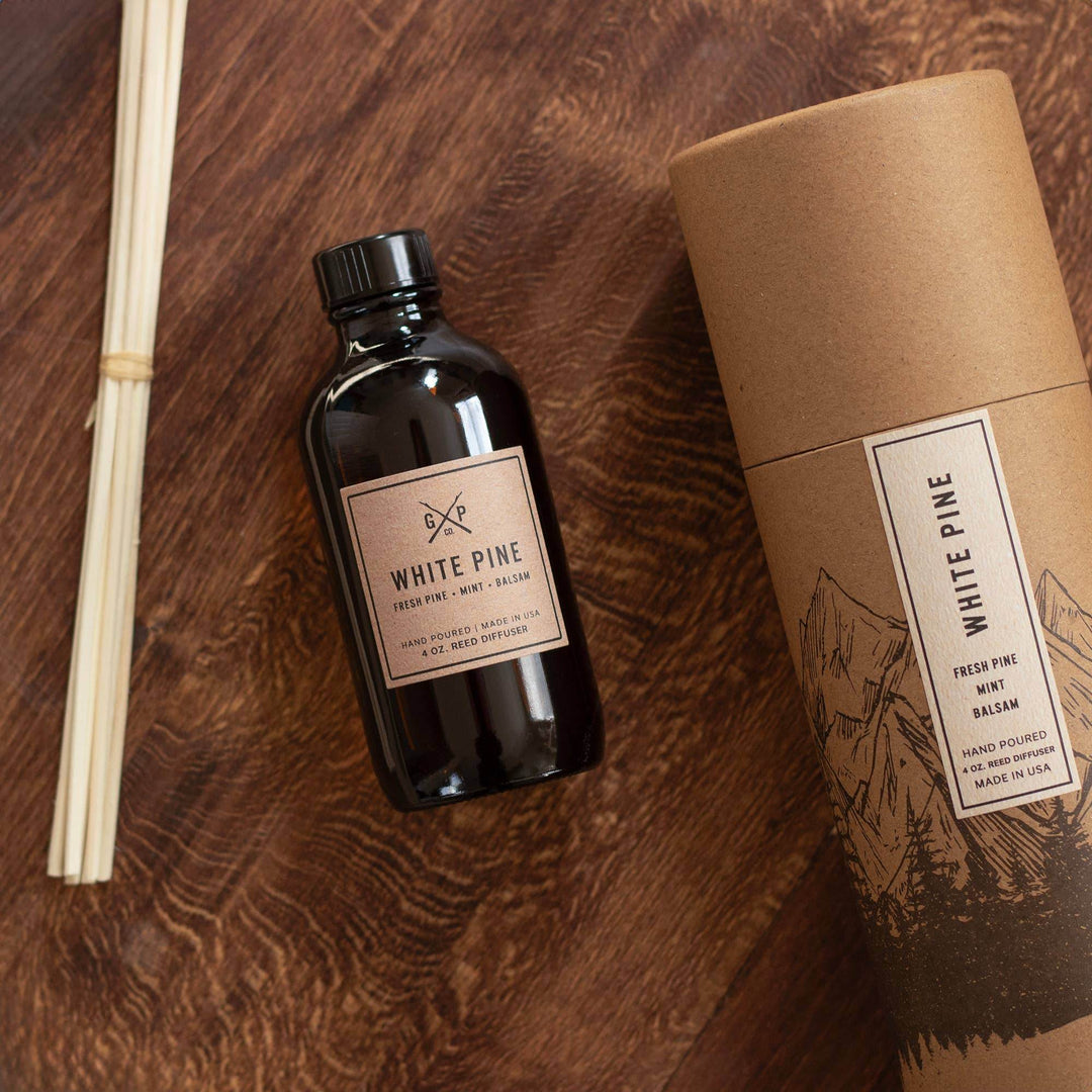 GP Candle Co. - White Pine Reed Diffuser - BUNKHAUS