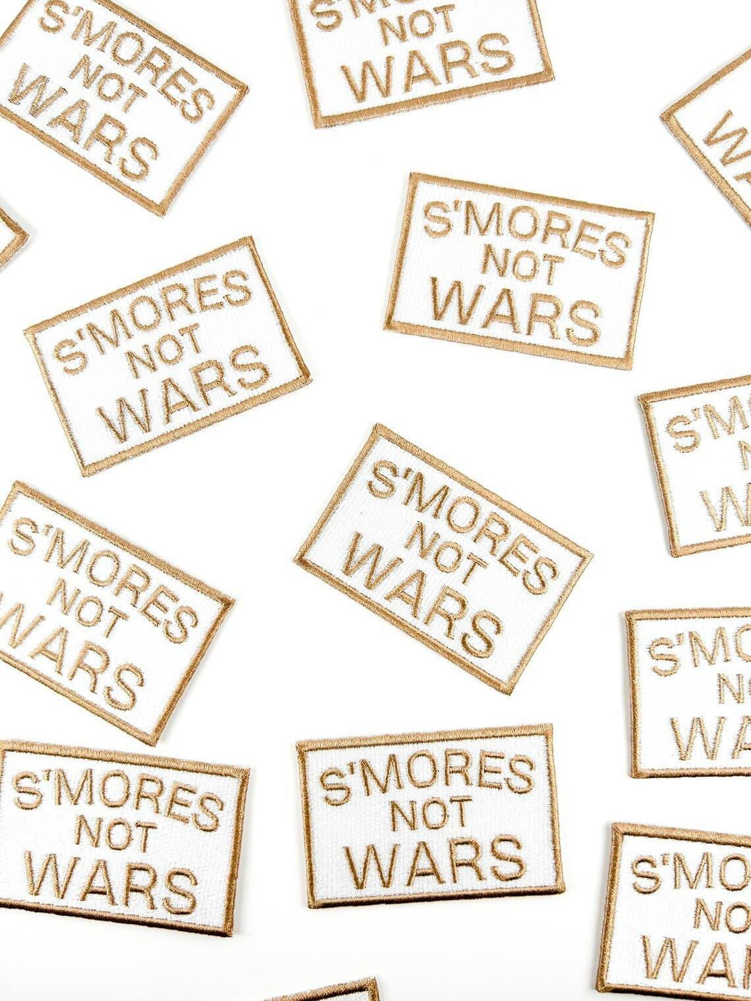 S'mores Not Wars Iron on Patch - BUNKHAUS