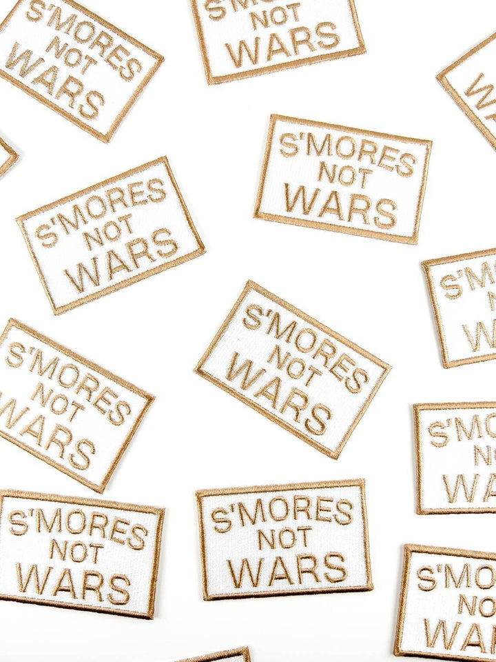 S'mores Not Wars Iron on Patch - BUNKHAUS