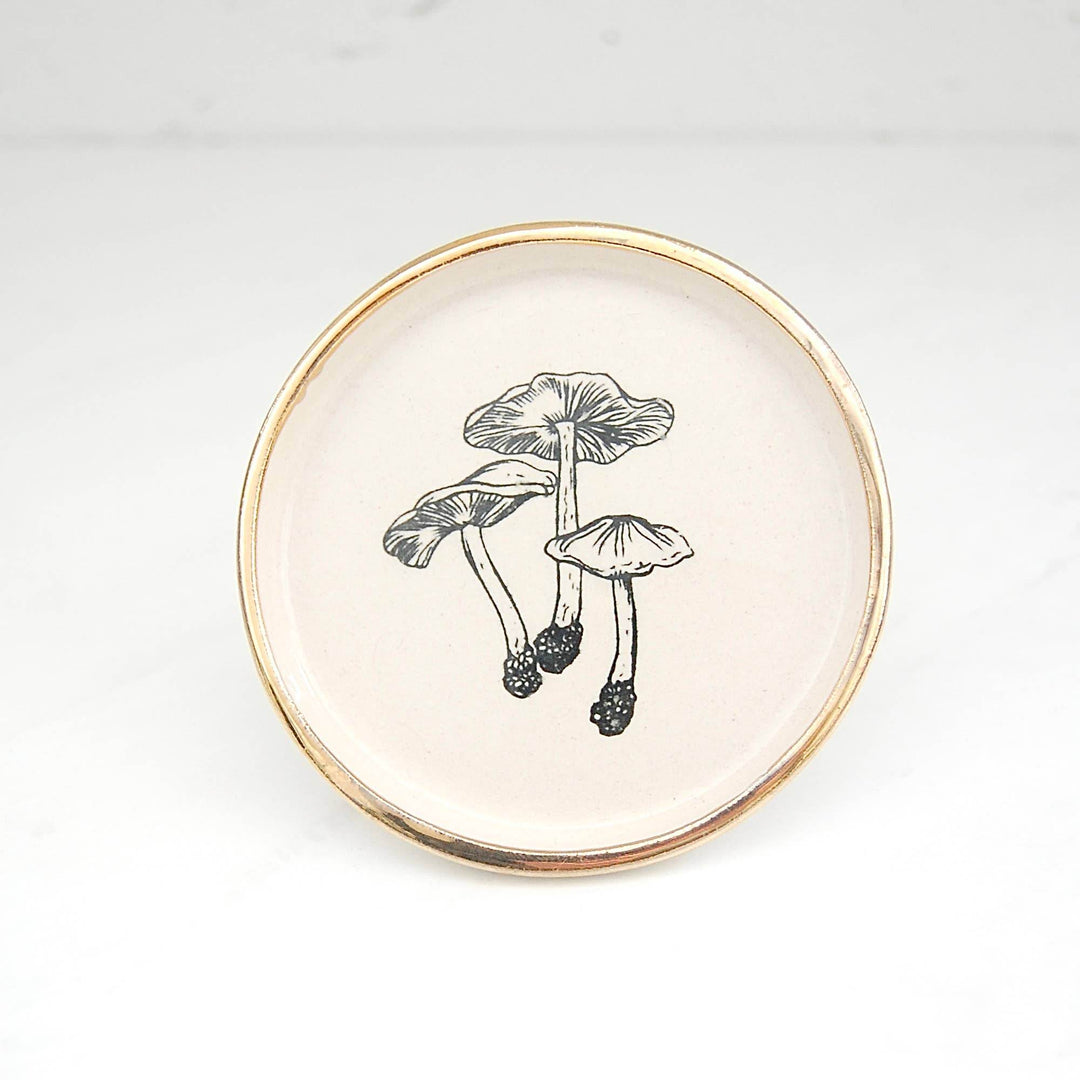Mushroom Cluster Decor Dish - BUNKHAUS