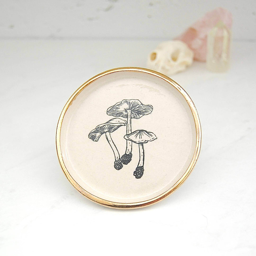 Mushroom Cluster Decor Dish - BUNKHAUS