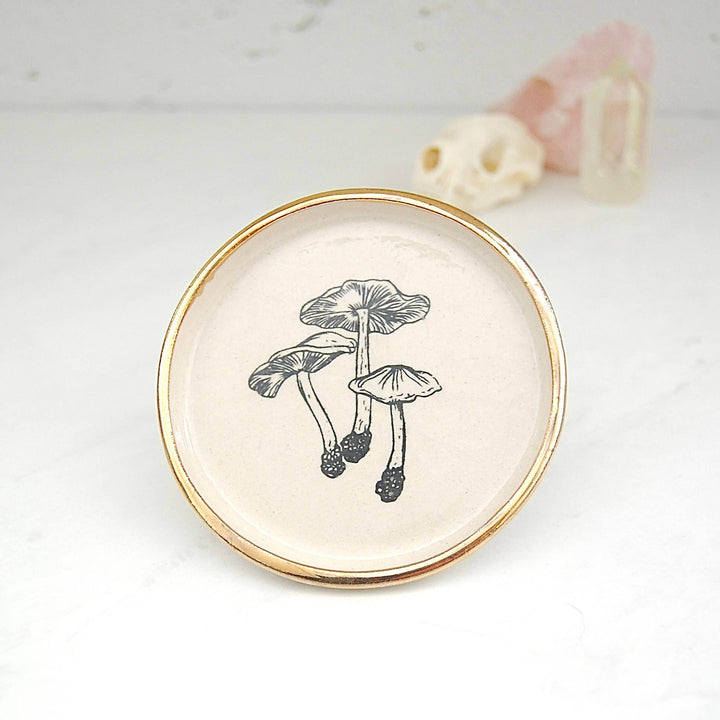 Mushroom Cluster Decor Dish - BUNKHAUS