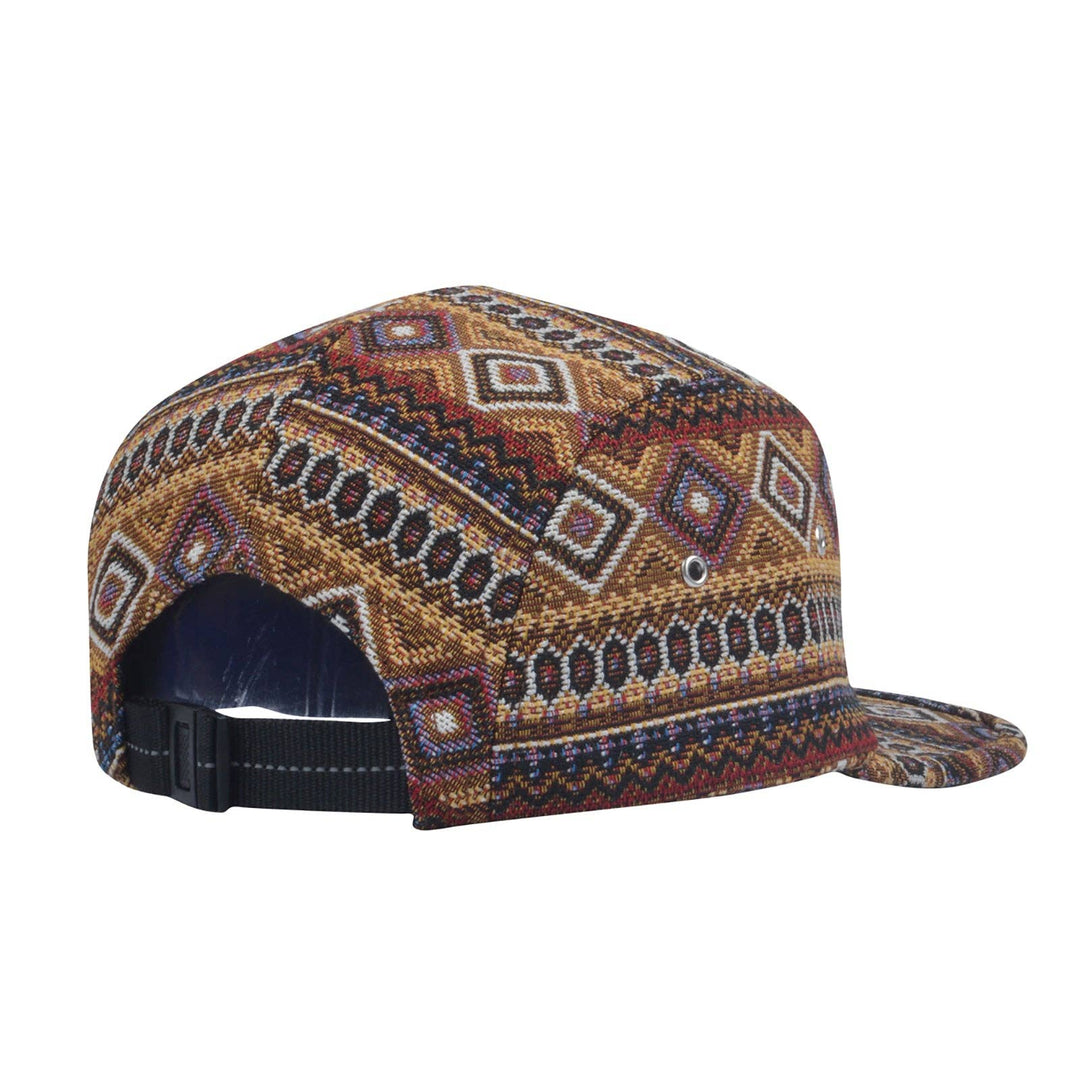 Multi-Color Jacquard 5-Panel Hat