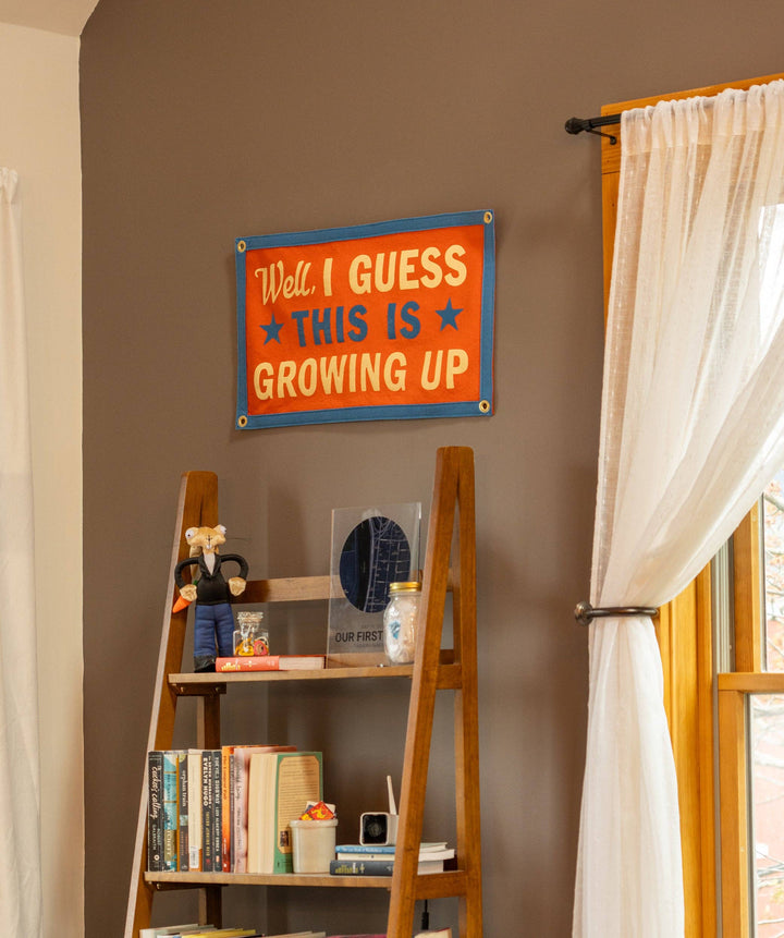 Well, I Guess This Is Growing Up Camp Flag