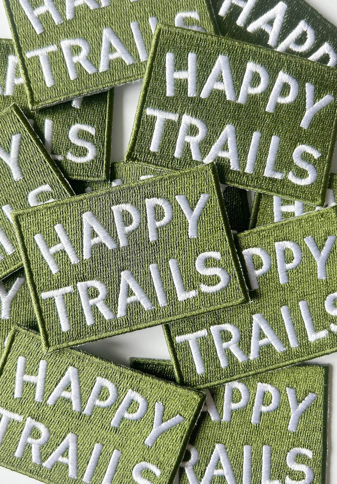 Happy Trails Iron on Patch - BUNKHAUS