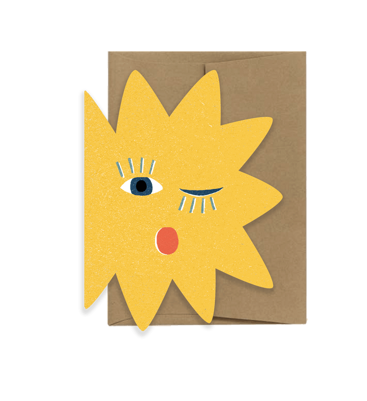 Greeting Card - Star Wink - BUNKHAUS