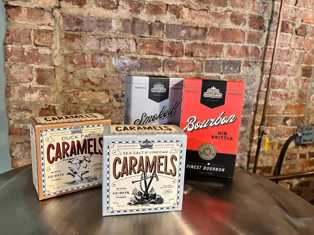 Olive & Sinclair - Bourbon Nib Brittle