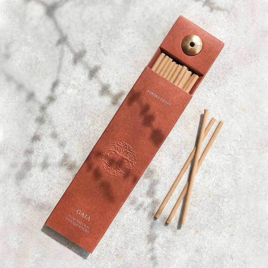 Natural Incense Sticks - Gaia - BUNKHAUS