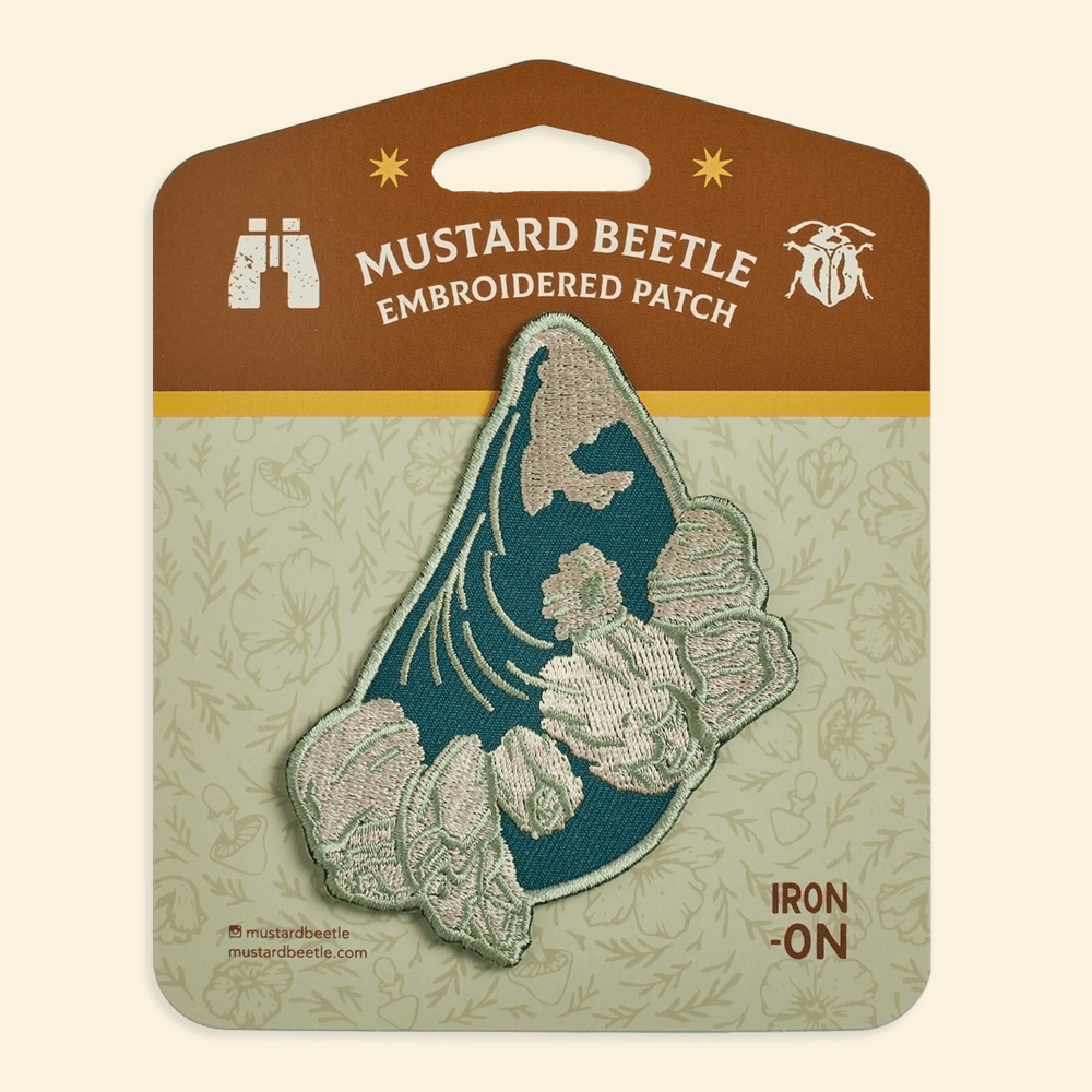 Barnacled Mussel Iron on Patch - BUNKHAUS