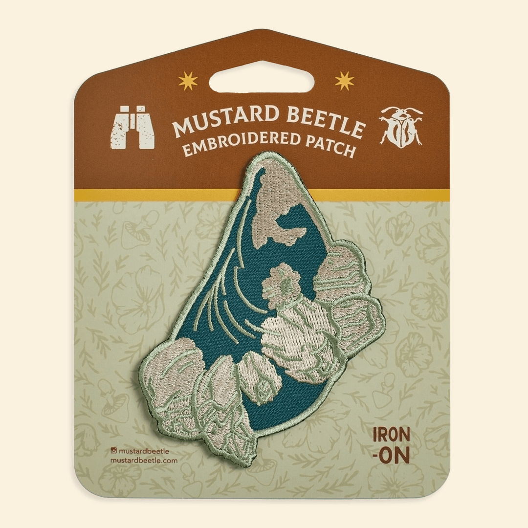 Barnacled Mussel Iron on Patch - BUNKHAUS