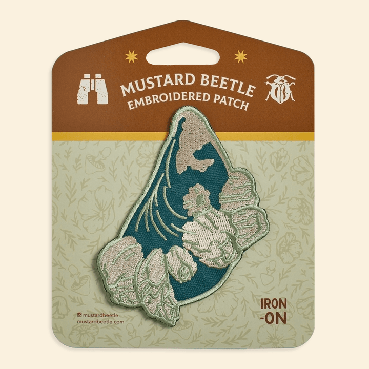 Barnacled Mussel Iron on Patch - BUNKHAUS