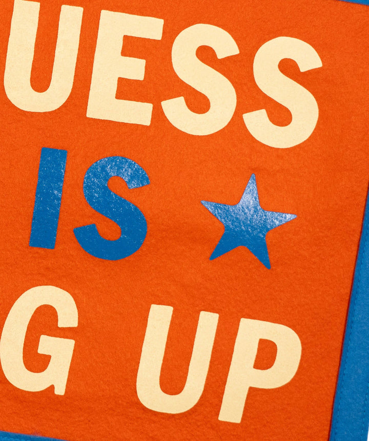 Well, I Guess This Is Growing Up Camp Flag